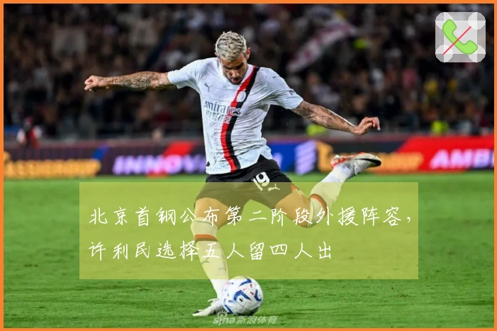 北京首钢公布第二阶段外援阵容，许利民选择五人留四人出